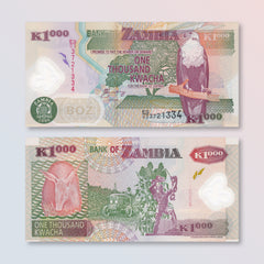 Zambia 1000 Kwacha, 2006, B146e, P44e, UNC