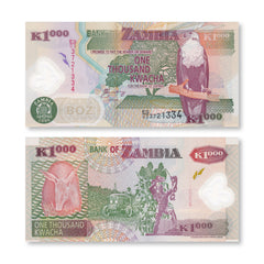 Zambia 1000 Kwacha, 2006, B146e, P44e, UNC